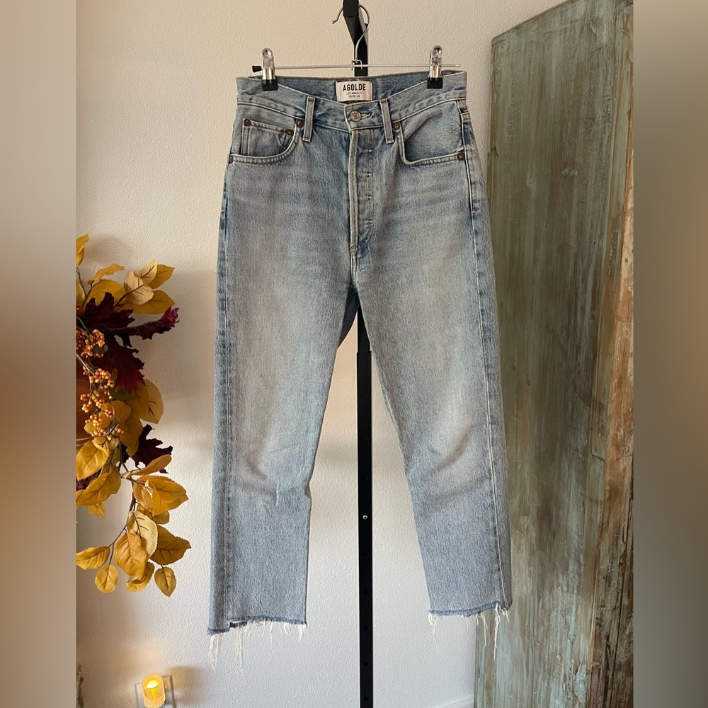 Agolde Riley Crop Jeans - Picture 3 of 7